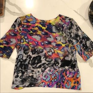Amanda Uprichard colorful lightweight top